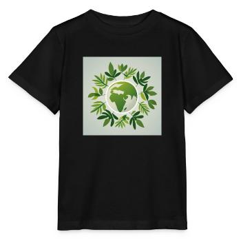Monde durable - T-shirt bio MINI CREATOR Stanley/Stella Enfant - noir - Devant - Mikhail (115cm)