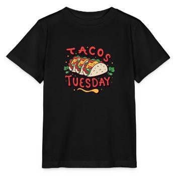 Tacoc Tuesday lover - Stanley/Stella MINI CREATOR Kids’ T-Shirt - black - Front - Mikhail (115cm)