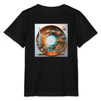 The time - Stanley/Stella MINI CREATOR Kids’ T-Shirt - black - Front - Mikhail (115cm)