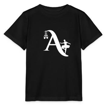 Brief an Ballerina - Stanley/Stella Kinder T-Shirt MINI CREATOR  - Schwarz - Vorne - Mikhail (115cm)