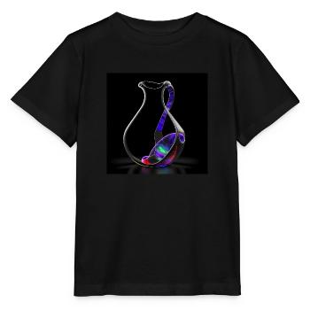Kleinsche Flasche -01- - Stanley/Stella Kinder T-Shirt MINI CREATOR  - Schwarz - Vorne - Mikhail (115cm)