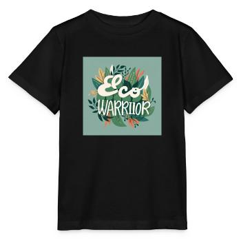 Eco Warrior - Stanley/Stella MINI CREATOR Kids’ T-Shirt - black - Front - Mikhail (115cm)