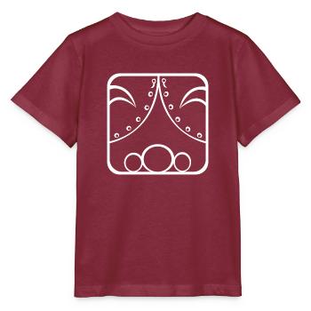 3 Kin Maya Nacht WHT - Stanley/Stella Kinder T-Shirt MINI CREATOR  - Burgunderrot - Vorne - Kain (125cm)