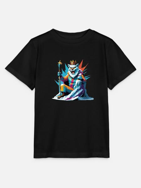Snow King - Stanley/Stella Kinder T-Shirt MINI CREATOR  - Schwarz