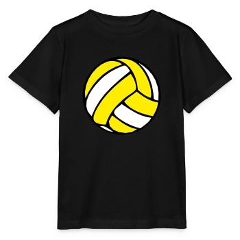 Beachvolleyball Beachball 2510 - Stanley/Stella Kinder T-Shirt MINI CREATOR  - Schwarz - Vorne - Mikhail (115cm)