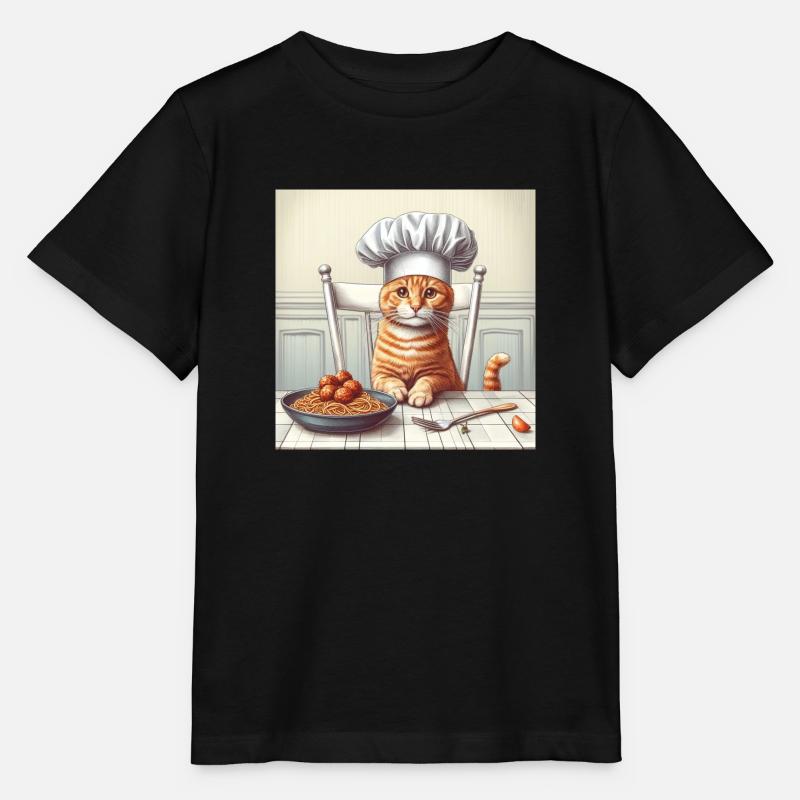 Katze Koch - Stanley/Stella Kinder T-Shirt MINI CREATOR - Schwarz