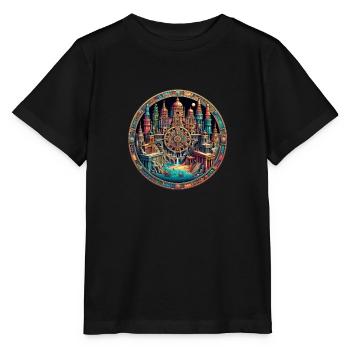 Die verlorene Stadt Atlantis - Stanley/Stella Kinder T-Shirt MINI CREATOR  - Schwarz - Vorne - Mikhail (115cm)