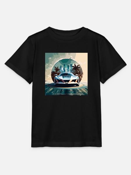 Miami Portal Escape (Miami Collection) - Stanley/Stella Kinder T-Shirt MINI CREATOR - Schwarz