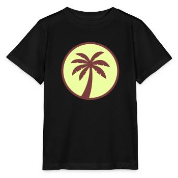palme - Stanley/Stella Kinder T-Shirt MINI CREATOR  - Schwarz - Vorne - Mikhail (115cm)