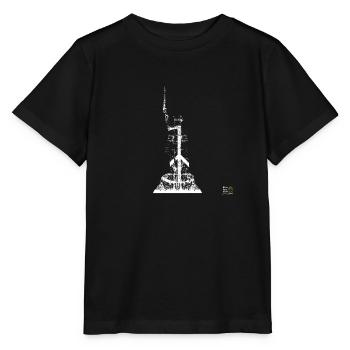 Monument Hermann : l’enfer de la paix - T-shirt bio MINI CREATOR Stanley/Stella Enfant - noir - Devant - Mikhail (115cm)