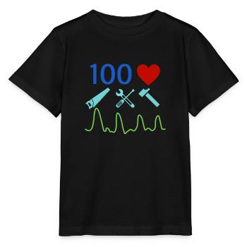Bricoleur - T-shirt bio MINI CREATOR Stanley/Stella Enfant - noir - Devant - Mikhail (115cm)