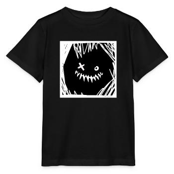 joker clown - Stanley/Stella Kinder T-Shirt MINI CREATOR  - Schwarz - Vorne - Mikhail (115cm)