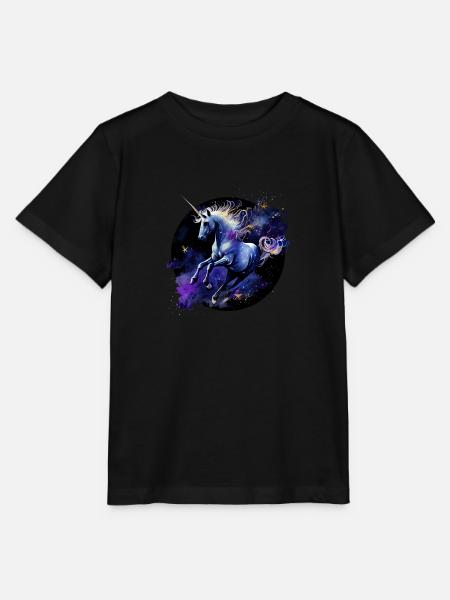 Einhorn - Stanley/Stella Kinder T-Shirt MINI CREATOR  - Schwarz