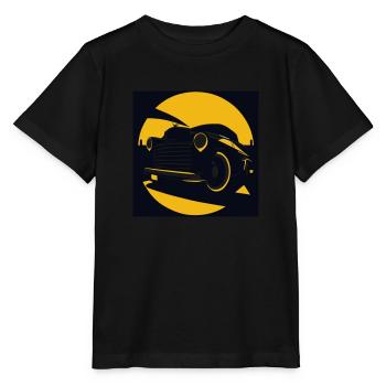 rockabilly v8 motor - Stanley/Stella Kinder T-Shirt MINI CREATOR  - Schwarz - Vorne - Mikhail (115cm)