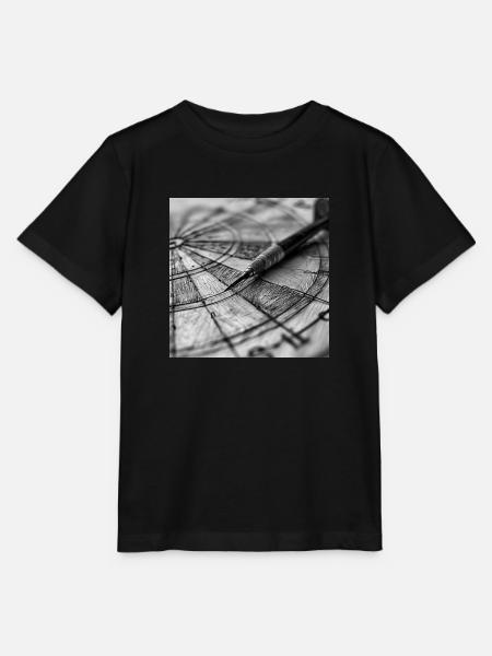 Dartboard - Stanley/Stella Kinder T-Shirt MINI CREATOR - Schwarz