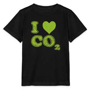 J’adore le Co2 - T-shirt bio MINI CREATOR Stanley/Stella Enfant - noir - Devant - Mikhail (115cm)