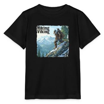 Hiking Viking - Stanley/Stella Kinder T-Shirt MINI CREATOR  - Schwarz - Vorne - Mikhail (115cm)