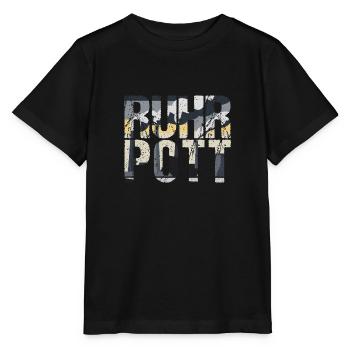 Ruhrpott lettering - Stanley/Stella MINI CREATOR Kids’ T-Shirt - black - Front - Mikhail (115cm)