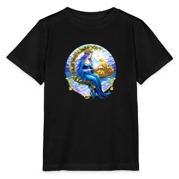 Freyja's Golden Harvest - Stanley/Stella Kinder T-Shirt MINI CREATOR  - Schwarz - Vorne - Mikhail (115cm)