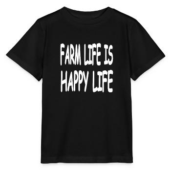 Farm - Stanley/Stella MINI CREATOR Kids’ T-Shirt - black - Front - Mikhail (115cm)