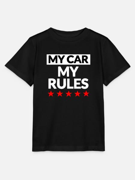 Auto - Stanley/Stella Kinder T-Shirt MINI CREATOR  - Schwarz