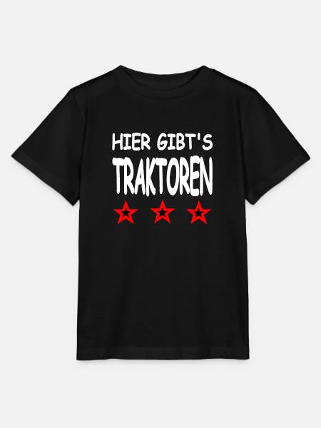 Traktoren - Stanley/Stella Kinder T-Shirt MINI CREATOR  - Schwarz