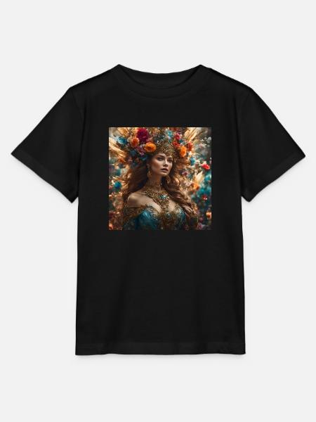 The Beautiful White - Stanley/Stella Kinder T-Shirt MINI CREATOR - Schwarz