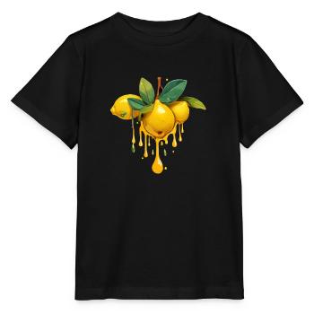 Lemon - Stanley/Stella MINI CREATOR Kids’ T-Shirt - black - Front - Mikhail (115cm)