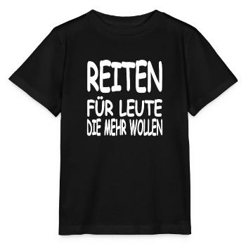 Chevaucher - T-shirt bio MINI CREATOR Stanley/Stella Enfant - noir - Devant - Mikhail (115cm)