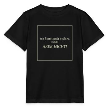 witziger lustiger spruch - Stanley/Stella Kinder T-Shirt MINI CREATOR  - Schwarz - Vorne - Mikhail (115cm)