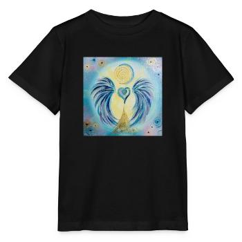 Herzengel Ab&Auflösung aller Besetzungen - Stanley/Stella Kinder T-Shirt MINI CREATOR  - Schwarz - Vorne - Mikhail (115cm)