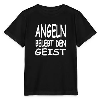Angling - Stanley/Stella MINI CREATOR Kids’ T-Shirt - black - Front - Mikhail (115cm)