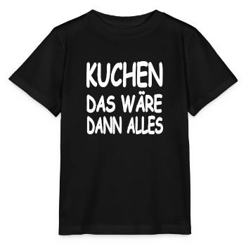 Kuchen - Stanley/Stella Kinder T-Shirt MINI CREATOR  - Schwarz - Vorne - Mikhail (115cm)