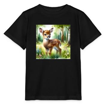 sweet fawn - Stanley/Stella MINI CREATOR Kids’ T-Shirt - black - Front - Mikhail (115cm)