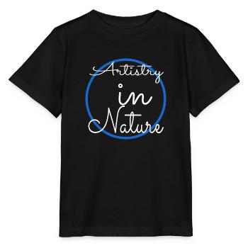 visual arts art art creation natural beauty - Stanley/Stella Kinder T-Shirt MINI CREATOR  - Schwarz - Vorne - Mikhail (115cm)