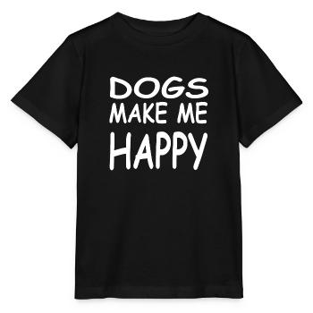 Canine - T-shirt bio MINI CREATOR Stanley/Stella Enfant - noir - Devant - Mikhail (115cm)