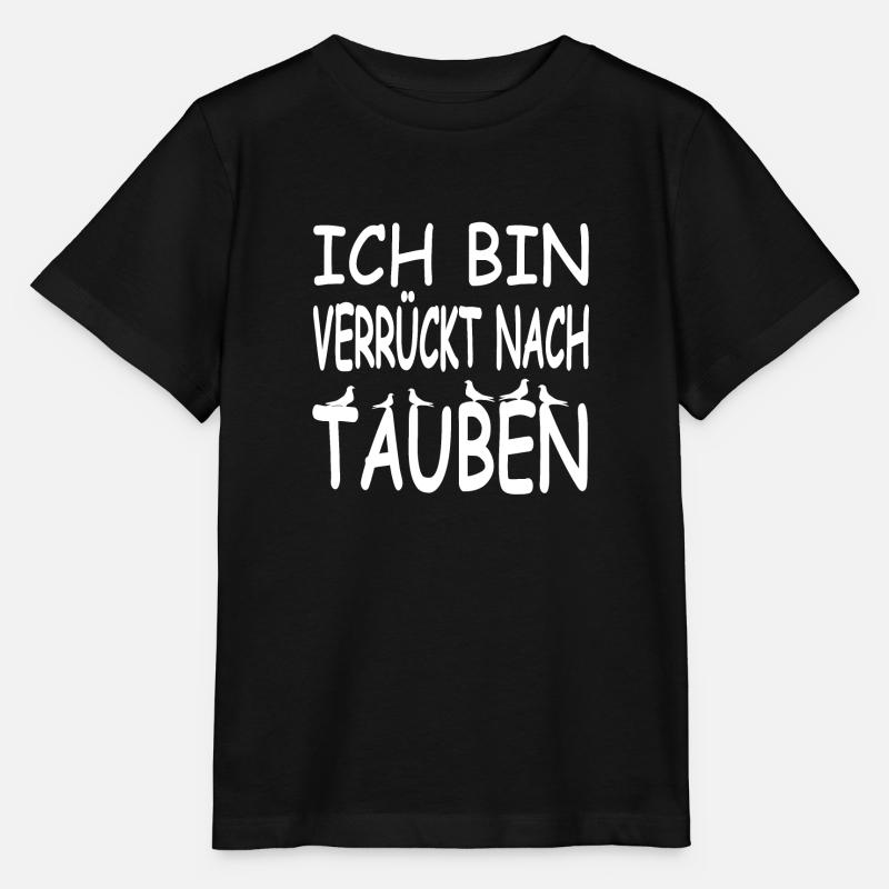 Tauben - Stanley/Stella Kinder T-Shirt MINI CREATOR  - Schwarz