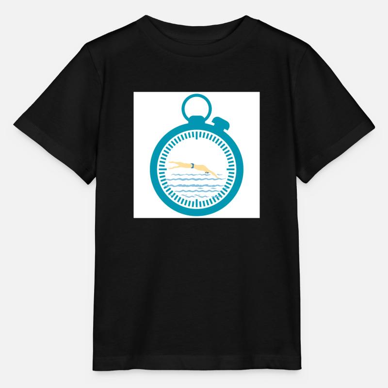 Nager - T-shirt bio MINI CREATOR Stanley/Stella Enfant - noir