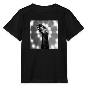Guitar-Head (black&white) - Stanley/Stella Kinder T-Shirt MINI CREATOR  - Schwarz - Vorne - Mikhail (115cm)
