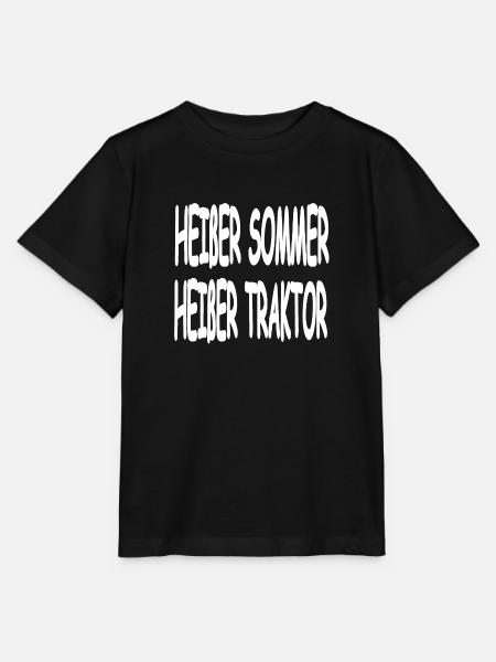 Traktor - Stanley/Stella Kinder T-Shirt MINI CREATOR - Schwarz