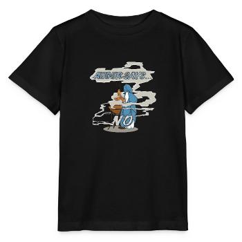 Augur Say's No - Stanley/Stella Kinder T-Shirt MINI CREATOR  - Schwarz - Vorne - Mikhail (115cm)