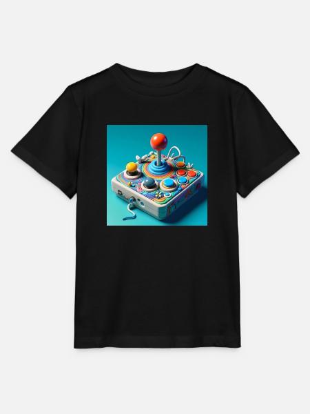 Joystick 8 - Stanley/Stella Kinder T-Shirt MINI CREATOR - Schwarz