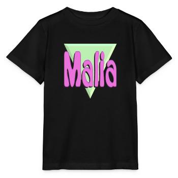 Malia - Stanley/Stella Kinder T-Shirt MINI CREATOR  - Schwarz - Vorne - Mikhail (115cm)