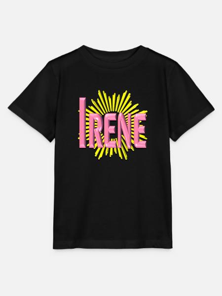 irene2 - Stanley/Stella MINI CREATOR Kids’ T-Shirt - black