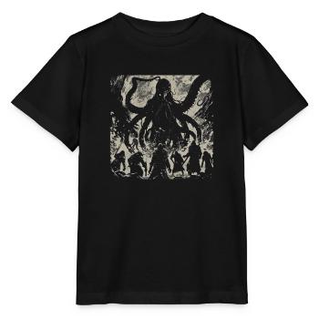 Cultist - Stanley/Stella MINI CREATOR Kids’ T-Shirt - black - Front - Mikhail (115cm)