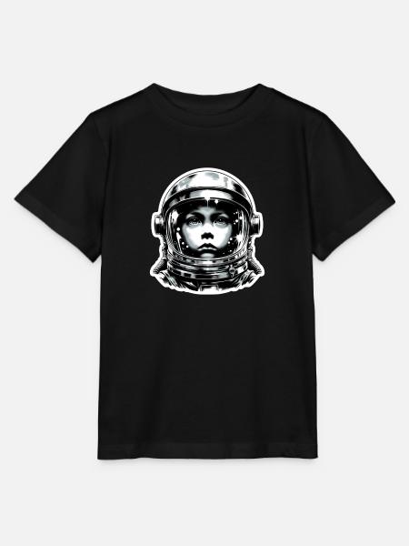 Garçon de l’espace - T-shirt bio MINI CREATOR Stanley/Stella Enfant - noir