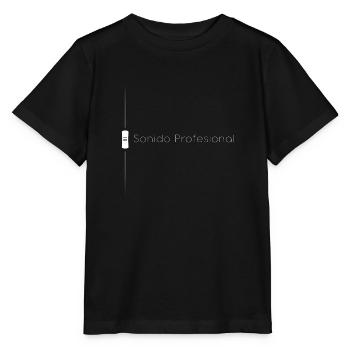 Professioneller Sound White Fader - Stanley/Stella Kinder T-Shirt MINI CREATOR  - Schwarz - Vorne - Mikhail (115cm)