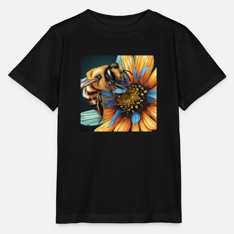 Nectar Avidité - T-shirt bio MINI CREATOR Stanley/Stella Enfant - noir