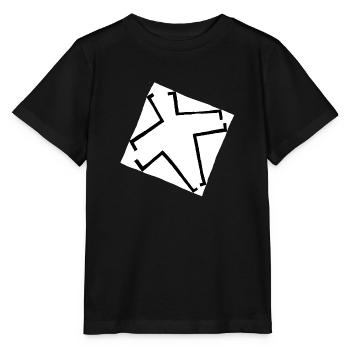 Bannière de la Fraternité - T-shirt bio MINI CREATOR Stanley/Stella Enfant - noir - Devant - Mikhail (115cm)