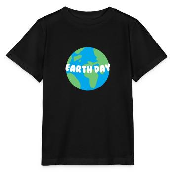 Jour de la Terre - T-shirt bio MINI CREATOR Stanley/Stella Enfant - noir - Devant - Mikhail (115cm)